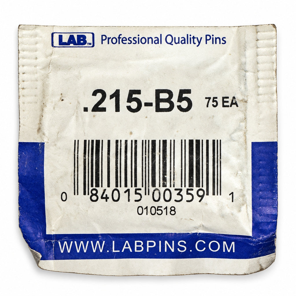 Lab Pins - 75ct - Lock Cylinder Pins - Bottom Pin - .215 Gold — lighting-cleaned gallery photo 1; original retained