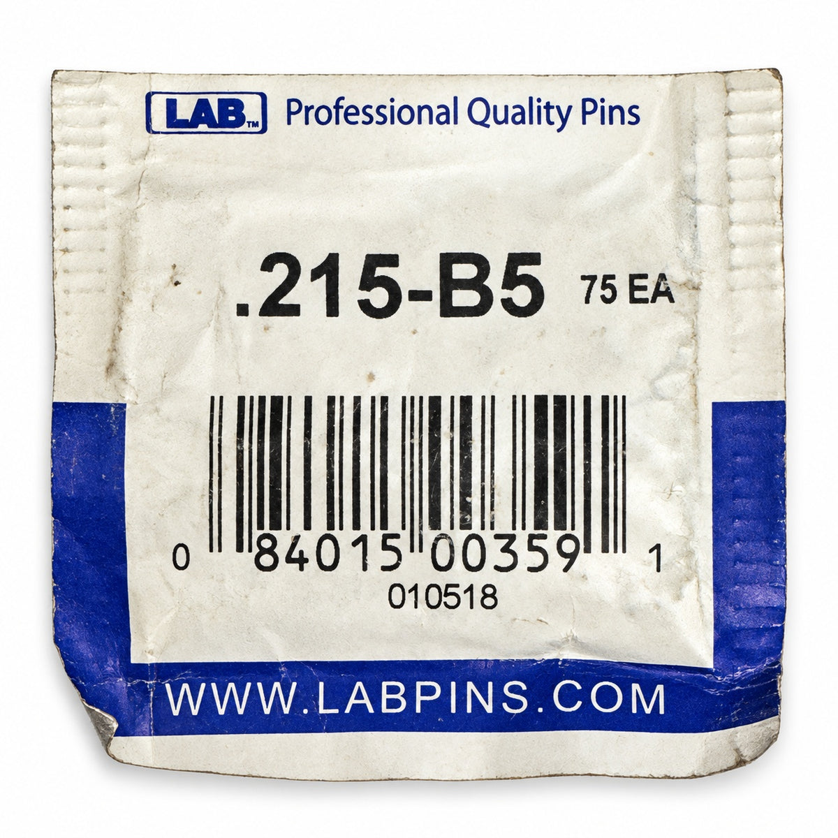 Lab Pins - 75ct - Lock Cylinder Pins - Bottom Pin - .215 Gold — lighting-cleaned gallery photo 1; original retained