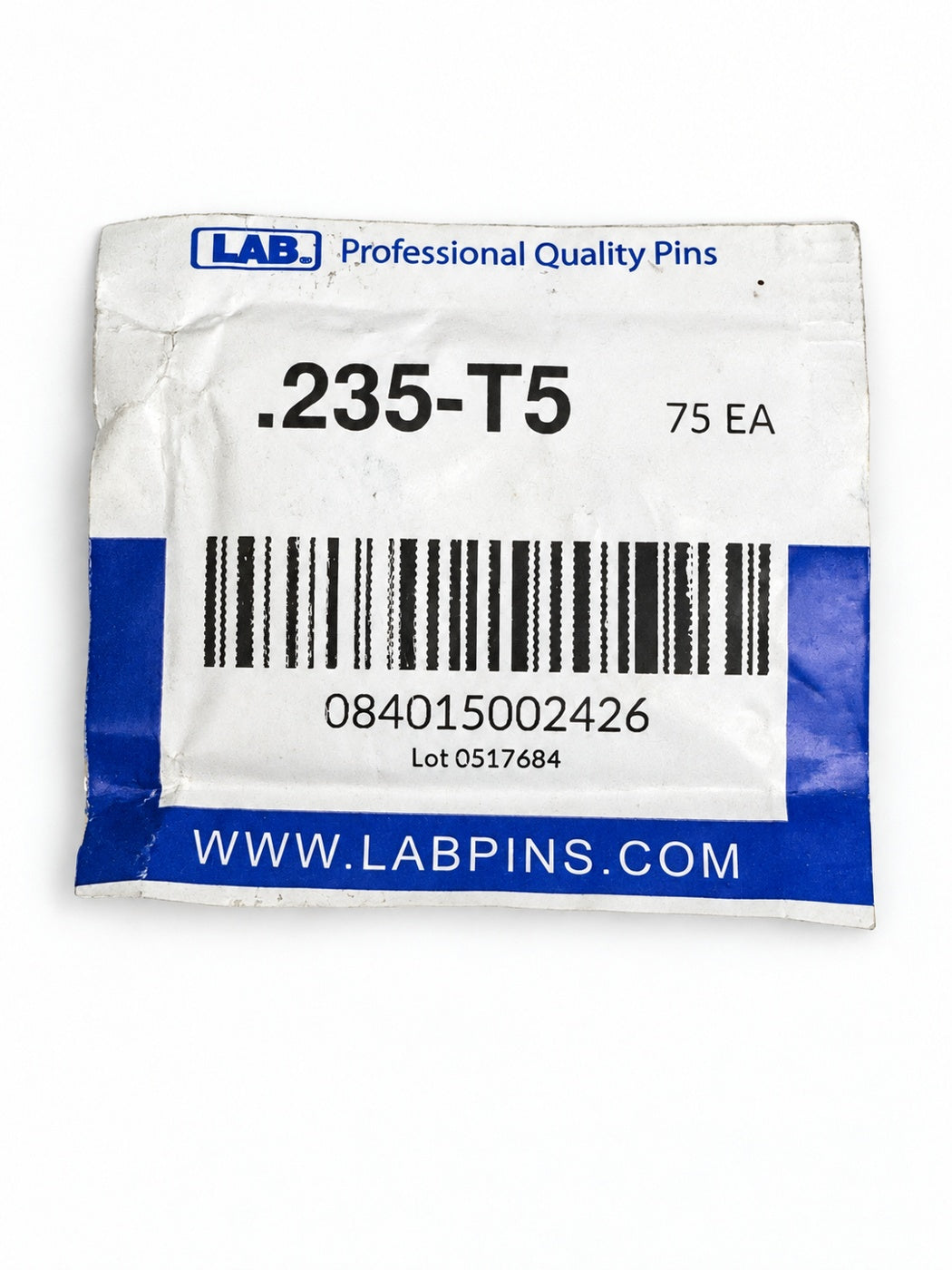 Lab Pins - 75ct - Lock Cylinder Pins - Master / Top Pin - .235 Purple — lighting-cleaned gallery photo 1; original retained