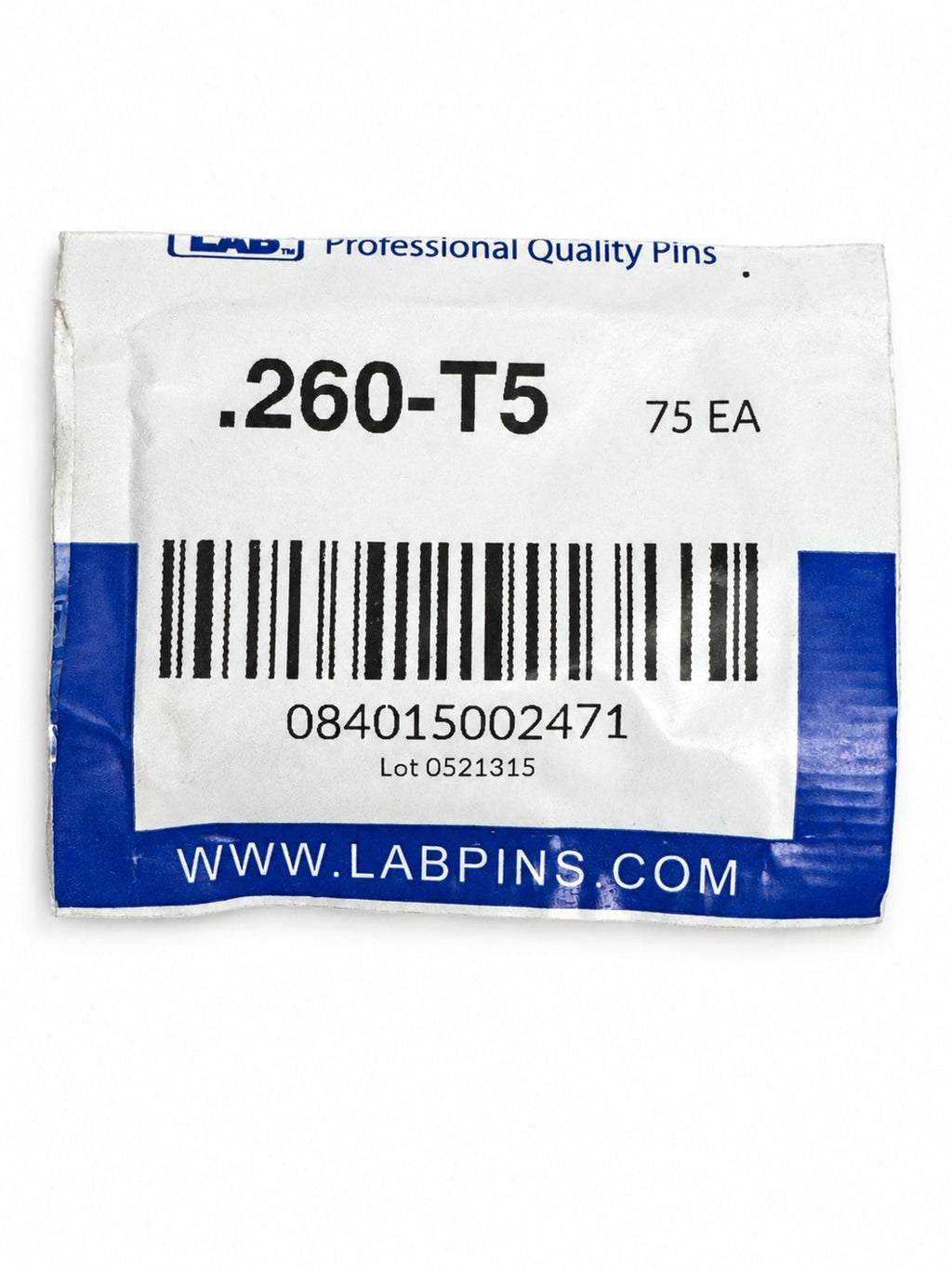 Lab Pins - 75ct - Lock Cylinder Pins - Master / Top Pin - .260 Purple — lighting-cleaned gallery photo 1; original retained