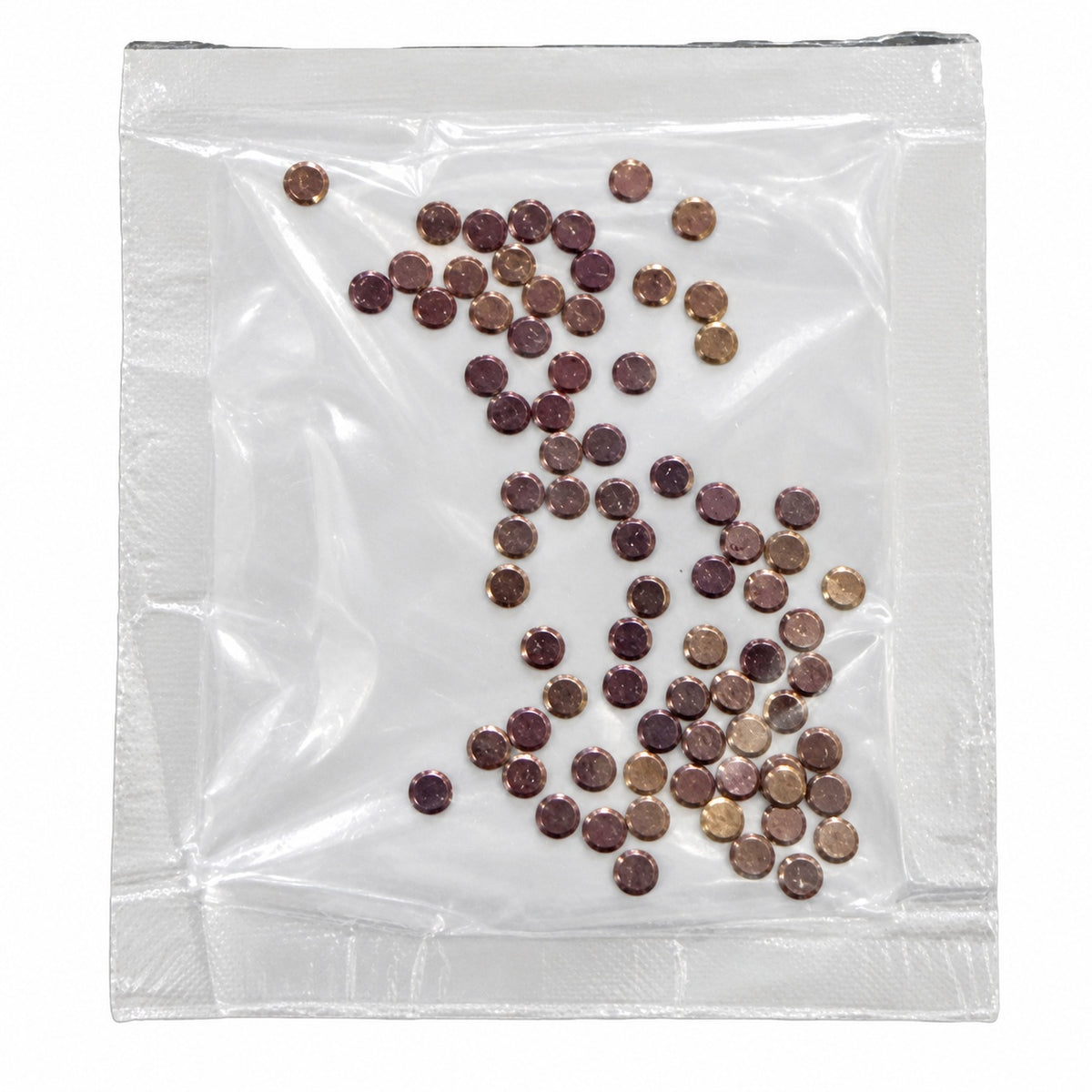 LAB IC Core - 2T -  .025 - Pins For Rekey - BEST - FALCON - Top Pin - 50 Count — cleaned original pin-side photograph