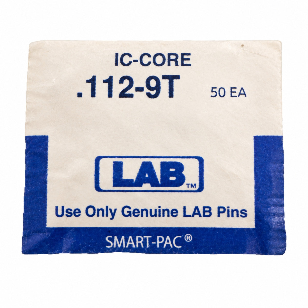 SFIC LAB IC Core - 9T -  .112 - Pins - BEST - FALCON - Top Pin - 50 Count — brightened original package front