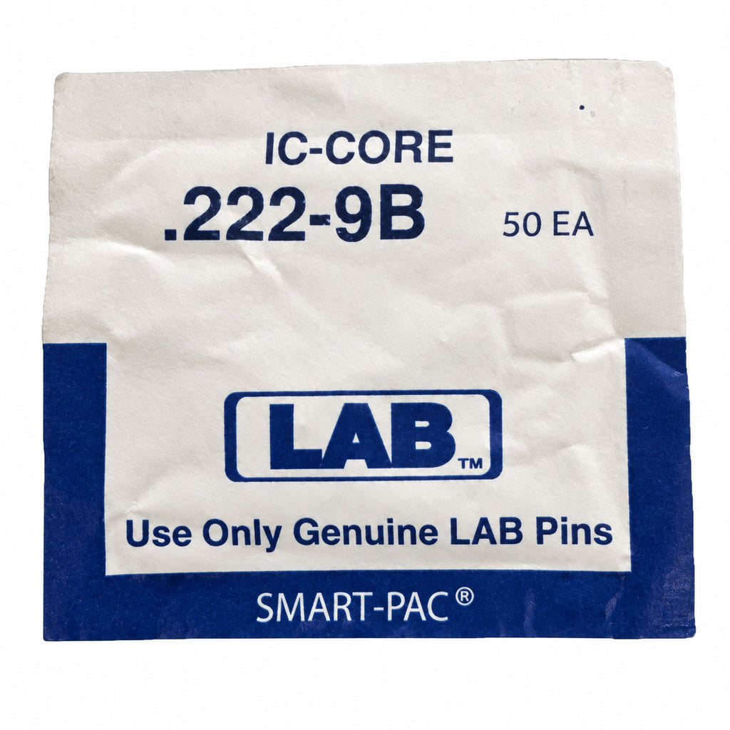 SFIC LAB IC Core - 9B -  .222 - Pins - BEST - FALCON - Bottom Pin - 50 Count — brightened original package front
