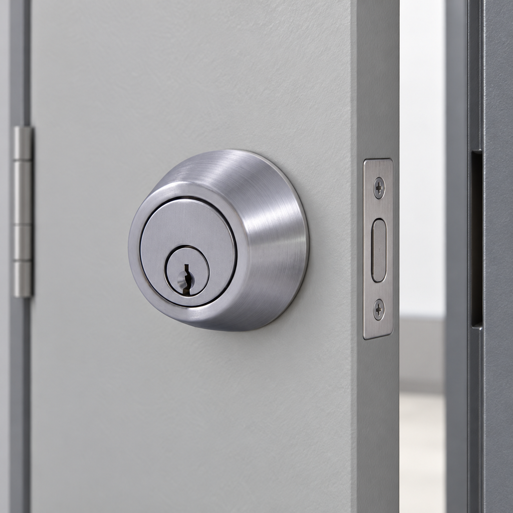 design-hardware-d2 — illustrative application view, representative finish; surrounding door and hardware not included