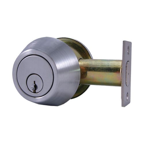 Design Hardware D2 Series — Grade 2 minimum — Single Cylinder / Satin Chrome (626)