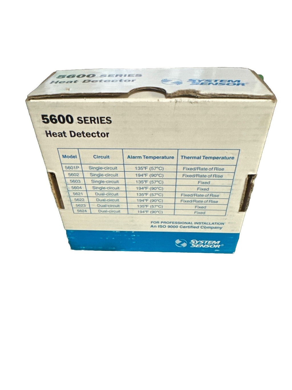 SYSTEM SENSOR 5600 SERIES HEAT DETECTOR — photo 4