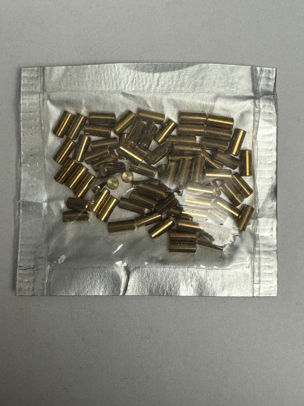 Lab Pins - 75ct - Lock Cylinder Pins - Master / Top Pin - .255 Gold — photo 2