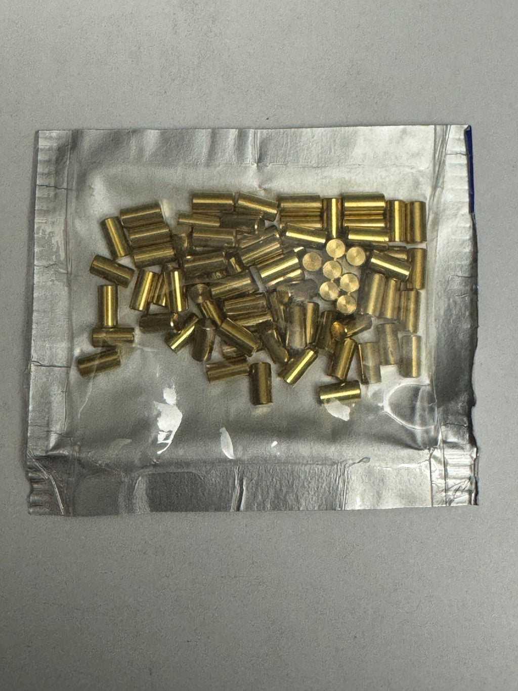 Lab Pins - 75ct - Lock Cylinder Pins - Master / Top Pin - .230 Gold — photo 2