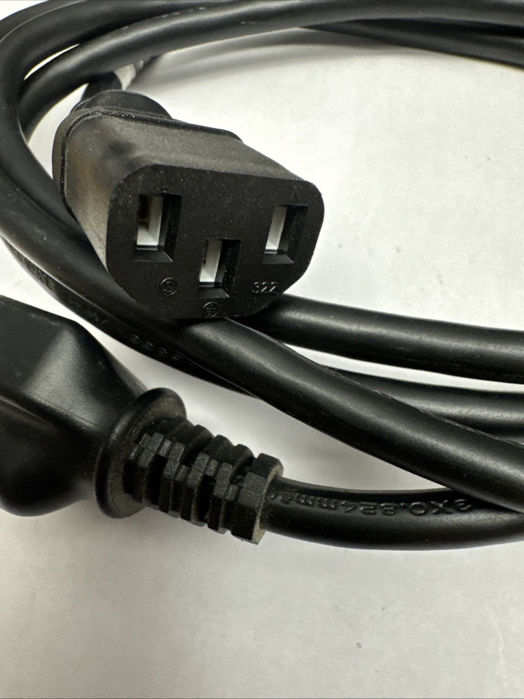 5 Ft -  3 Prong AC Power Cord Standard Electrical Cable Universal — photo 2