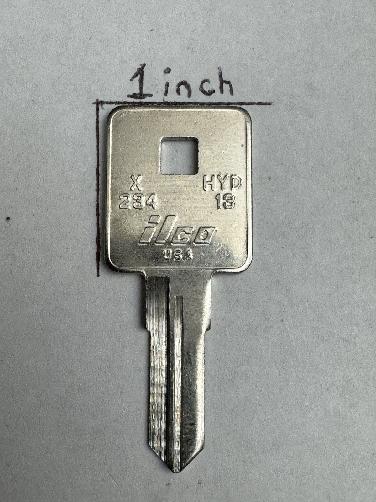 ILCO - X234 - HYD 13 - HYD13 - Harley Davidson - Key Blank — photo 5