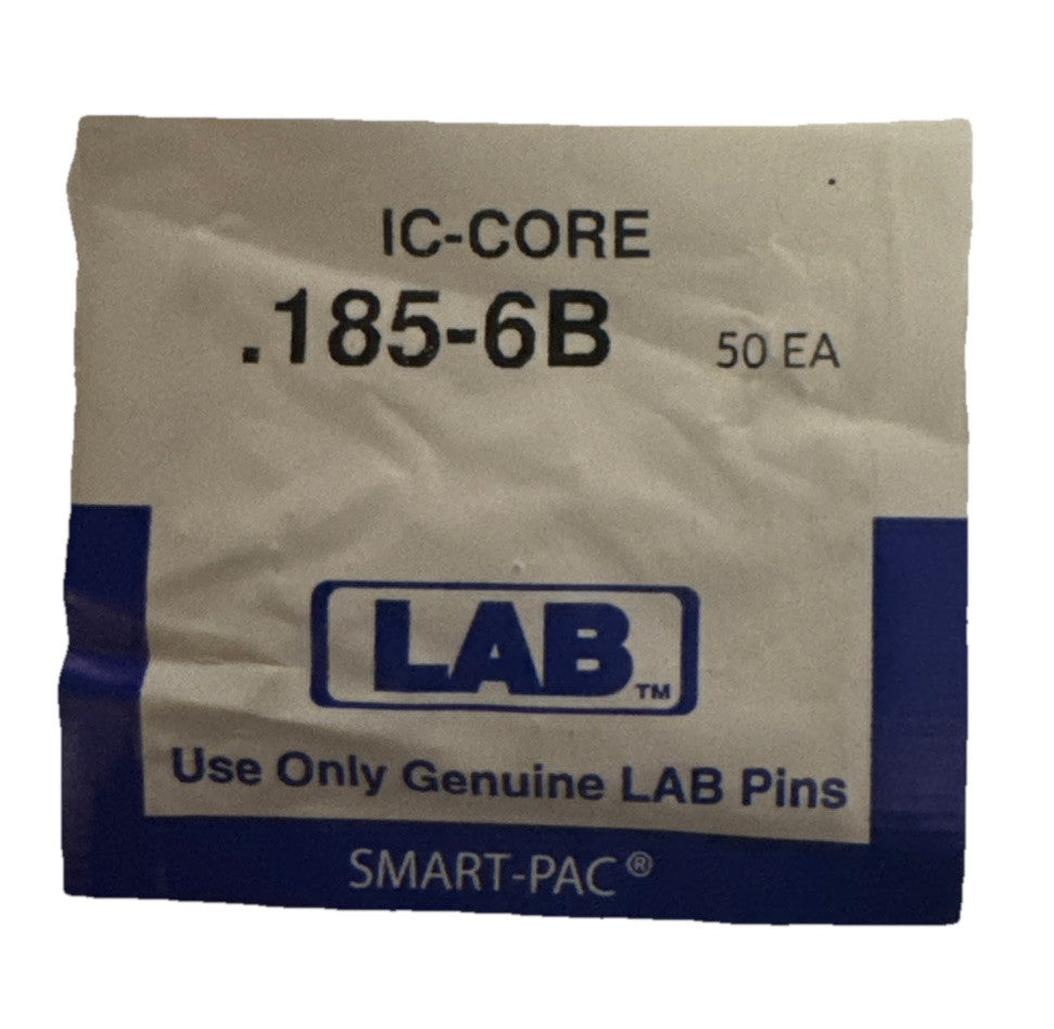 SFIC LAB IC Core - 6B -  .185 - Pins - BEST - FALCON - Bottom Pin - 50 Count — photo 1