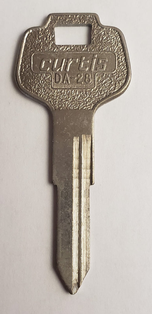 Curtis - DA28 - X124 - Key Blank — photo 1