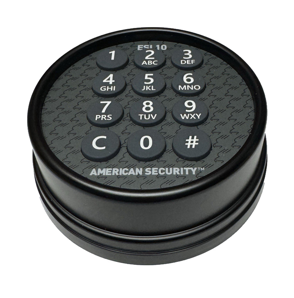 American Security - ESL10 ESL10XL - Lighted Keypad - Electronic Safe Lock Black — photo 3