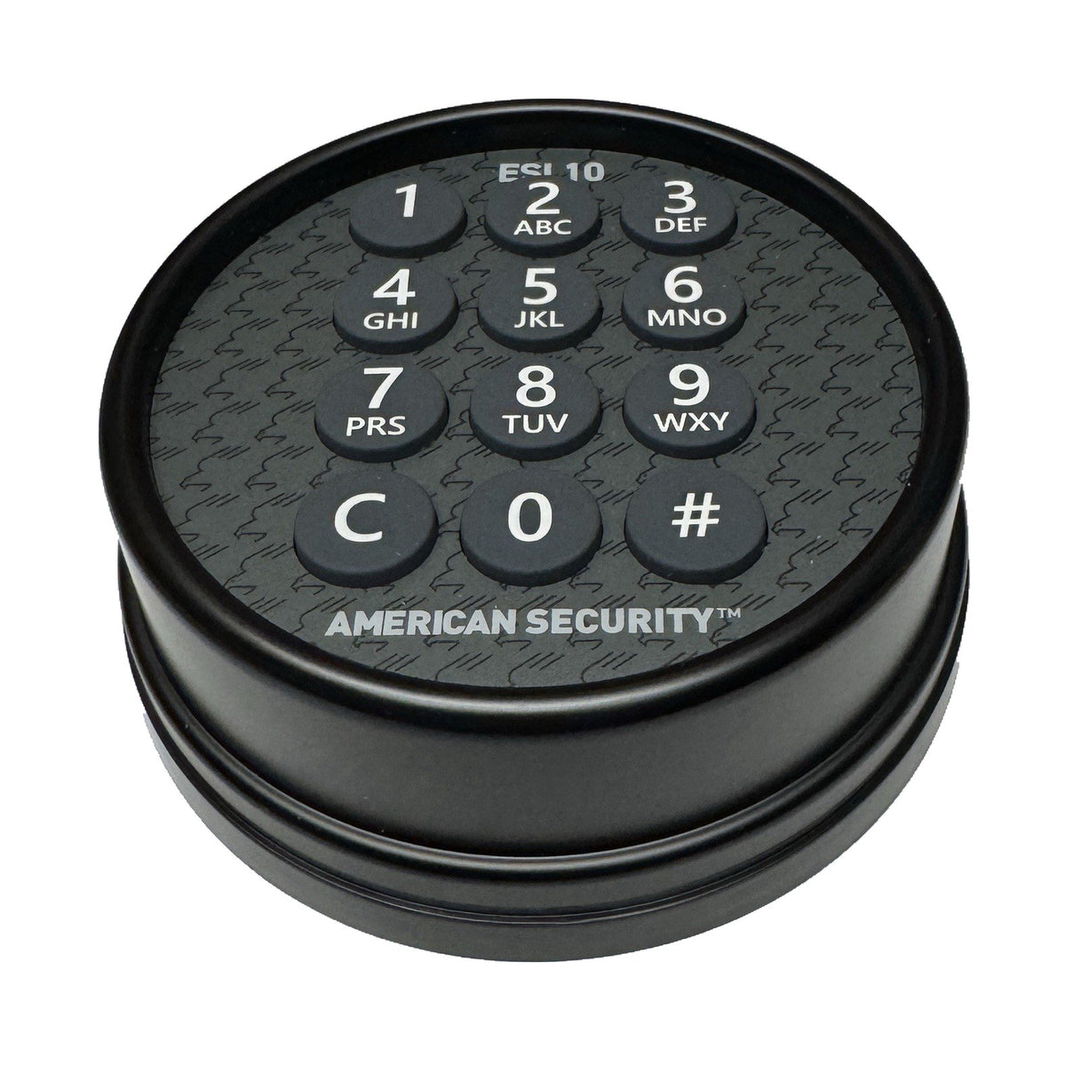American Security - ESL10 ESL10XL - Lighted Keypad - Electronic Safe Lock Black — photo 3