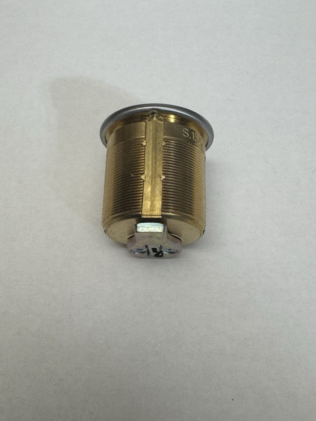 1 1/4” Mortise Cylinder - SC1 - Schlage - Satin Chrome 26D — photo 3