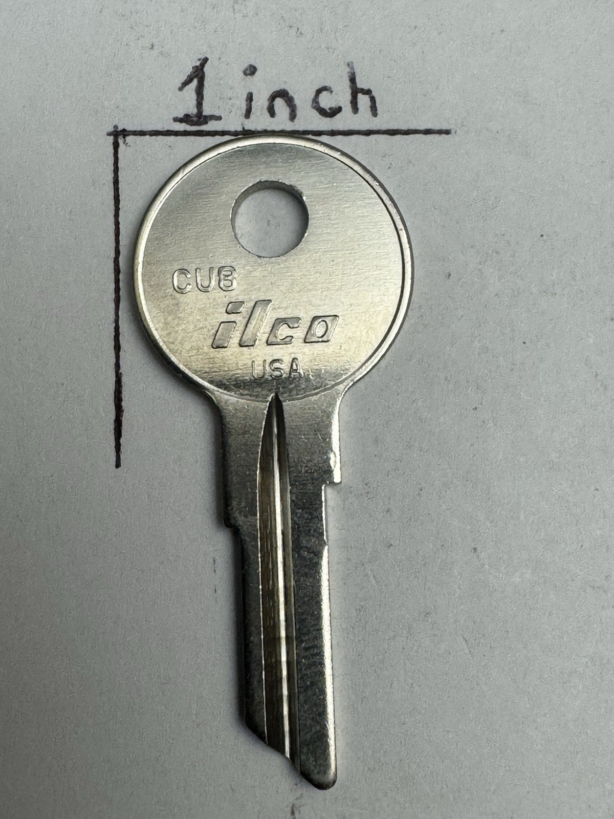 Ilco - CU8 - C39B - Mercury Outboard Motor - Key Blank — photo 5