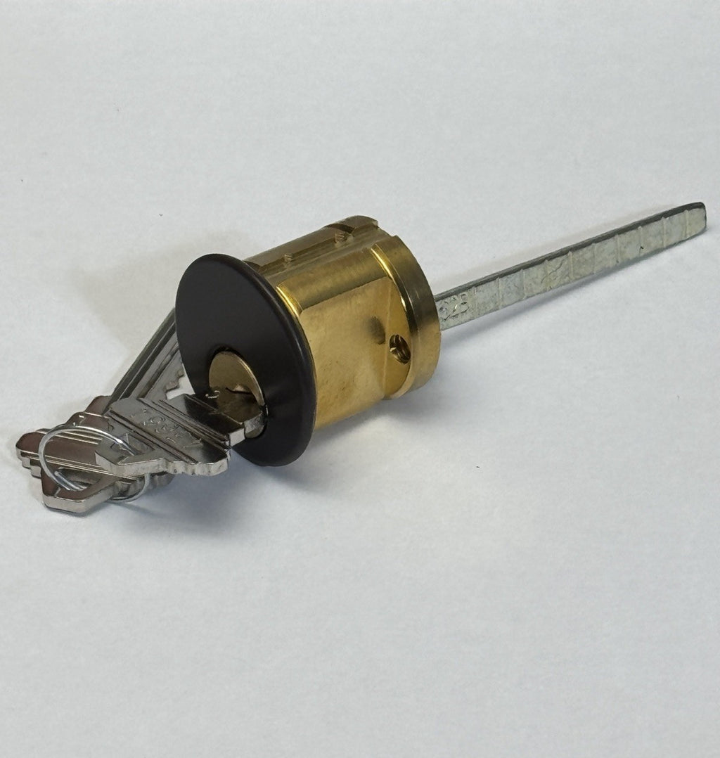 Rim Cylinder Lock - SC1 Schlage C - Brown 10B — photo 1