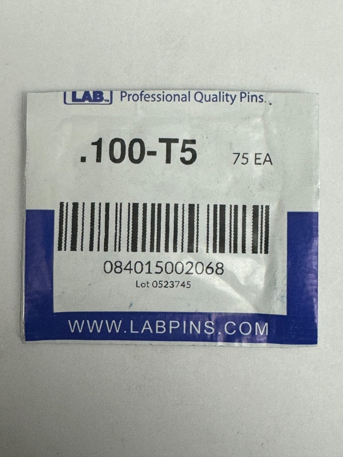 Lab Pins - 75ct - Lock Cylinder Pins - Master / Top Pin - .100 Green — photo 1