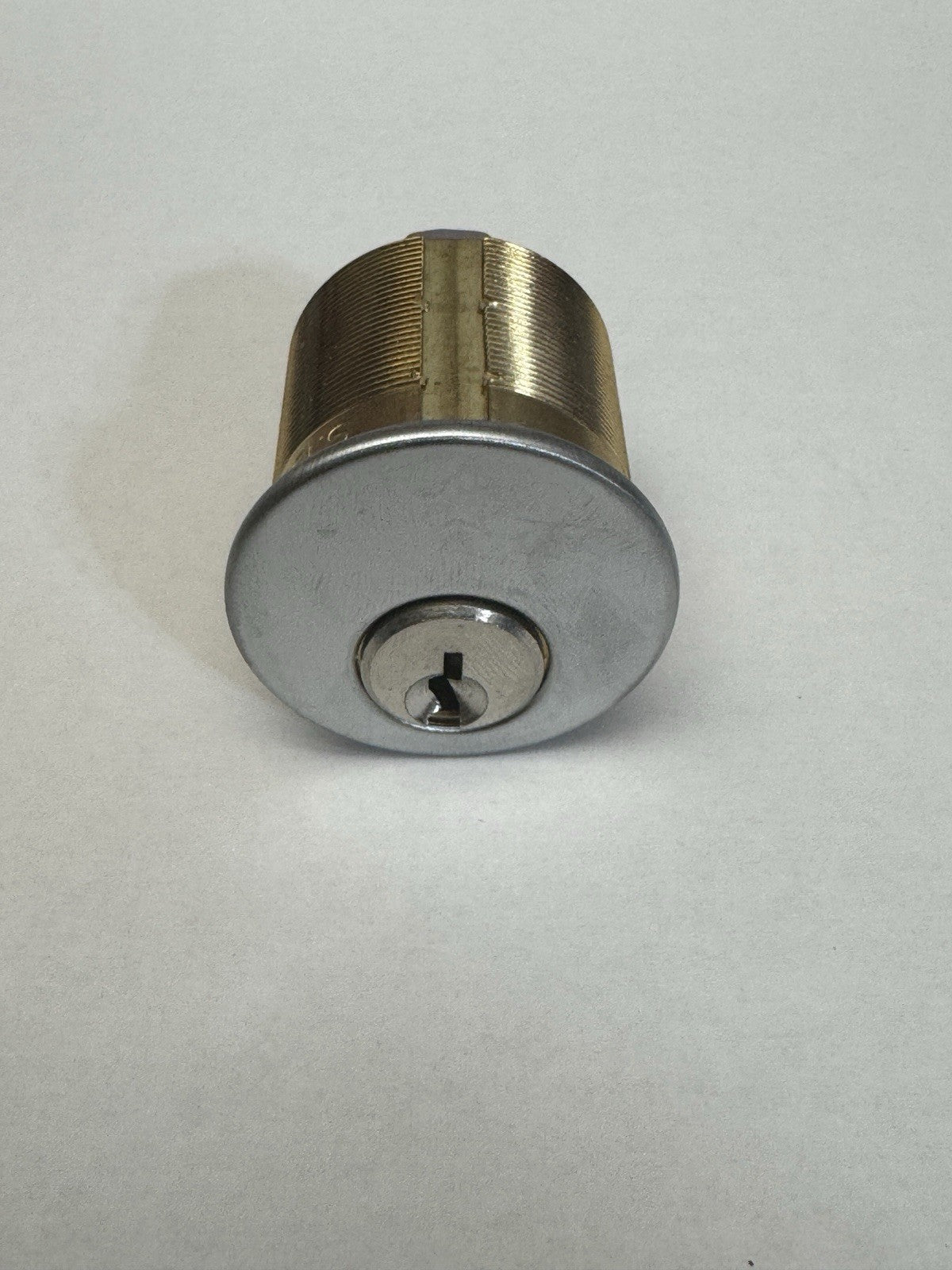 1 1/4” Mortise Cylinder - SC1 - Schlage - Satin Chrome 26D — photo 5