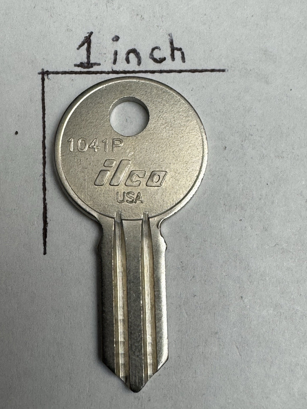 ILCO - 1041P - 41P - Illinois 310 - Key Blank — photo 5