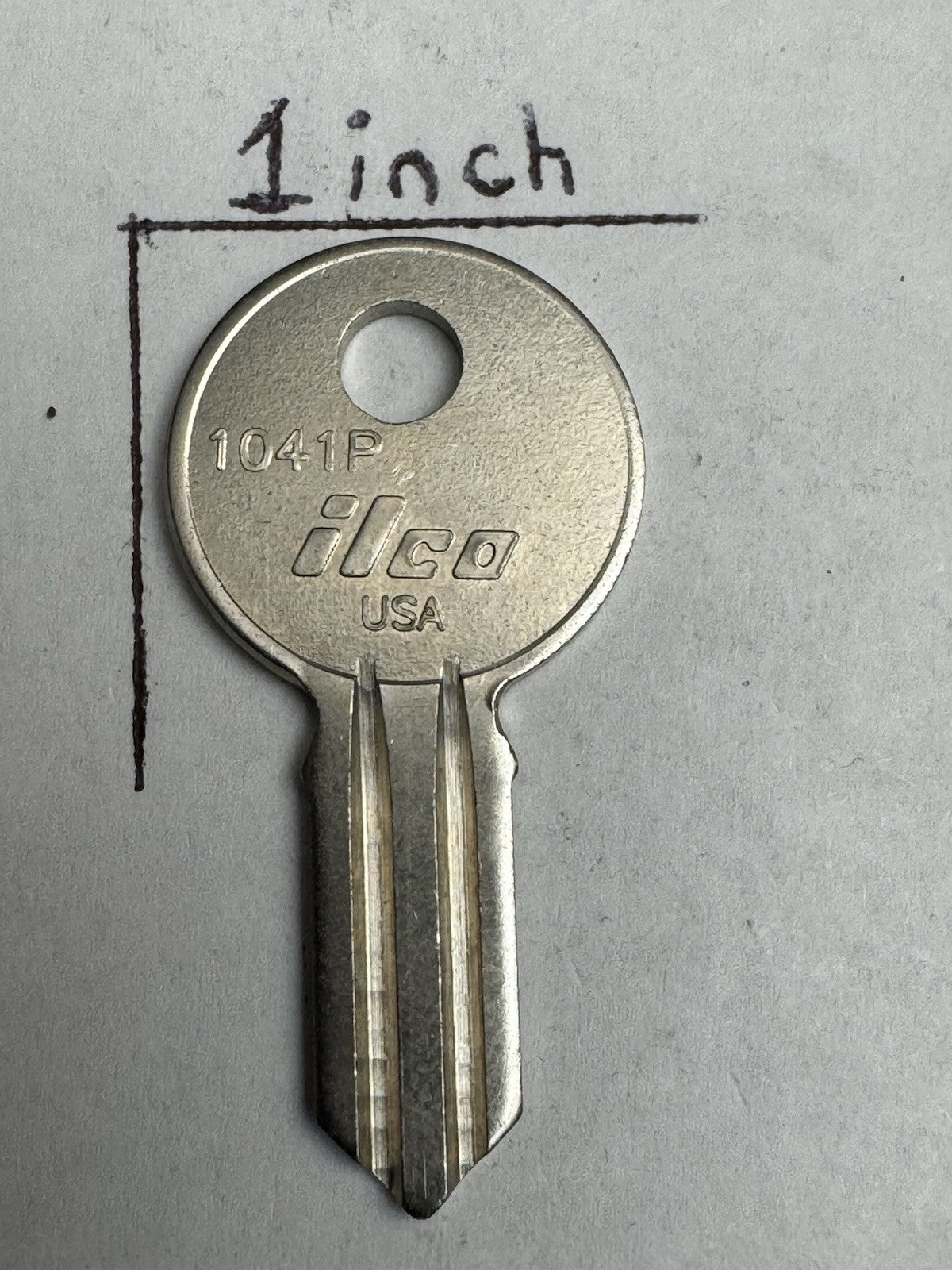 ILCO - 1041P - 41P - Illinois 310 - Key Blank — photo 5