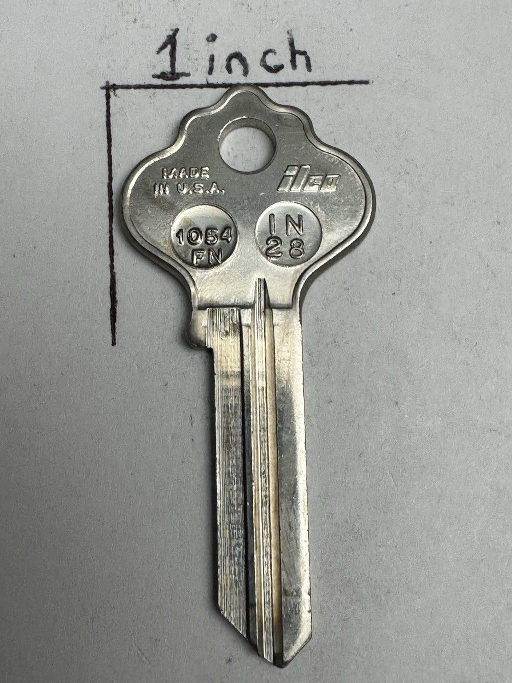 Ilco - iN28 - 1054FN - Ilco Locks - Key Blank — photo 5