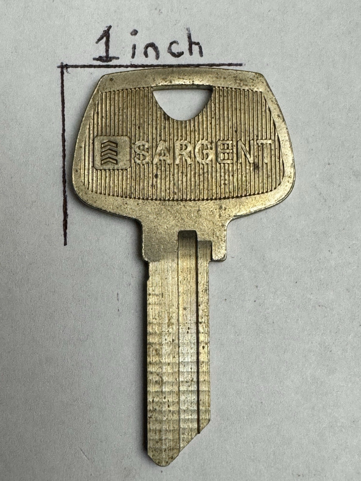 Sargent Original - CM - 1007CM - 273CM - 5 Pin - Key Blank - Vintage — photo 3