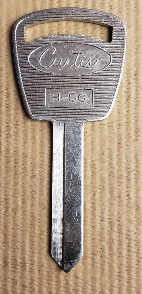Curtis - H-56 - 1186TS - Key Blank — photo 1