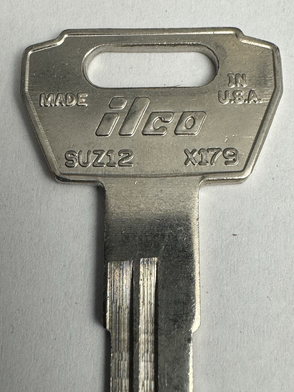 Ilco - SUZ12 - X179 - Key Blank - Suzuki Cycle — photo 4
