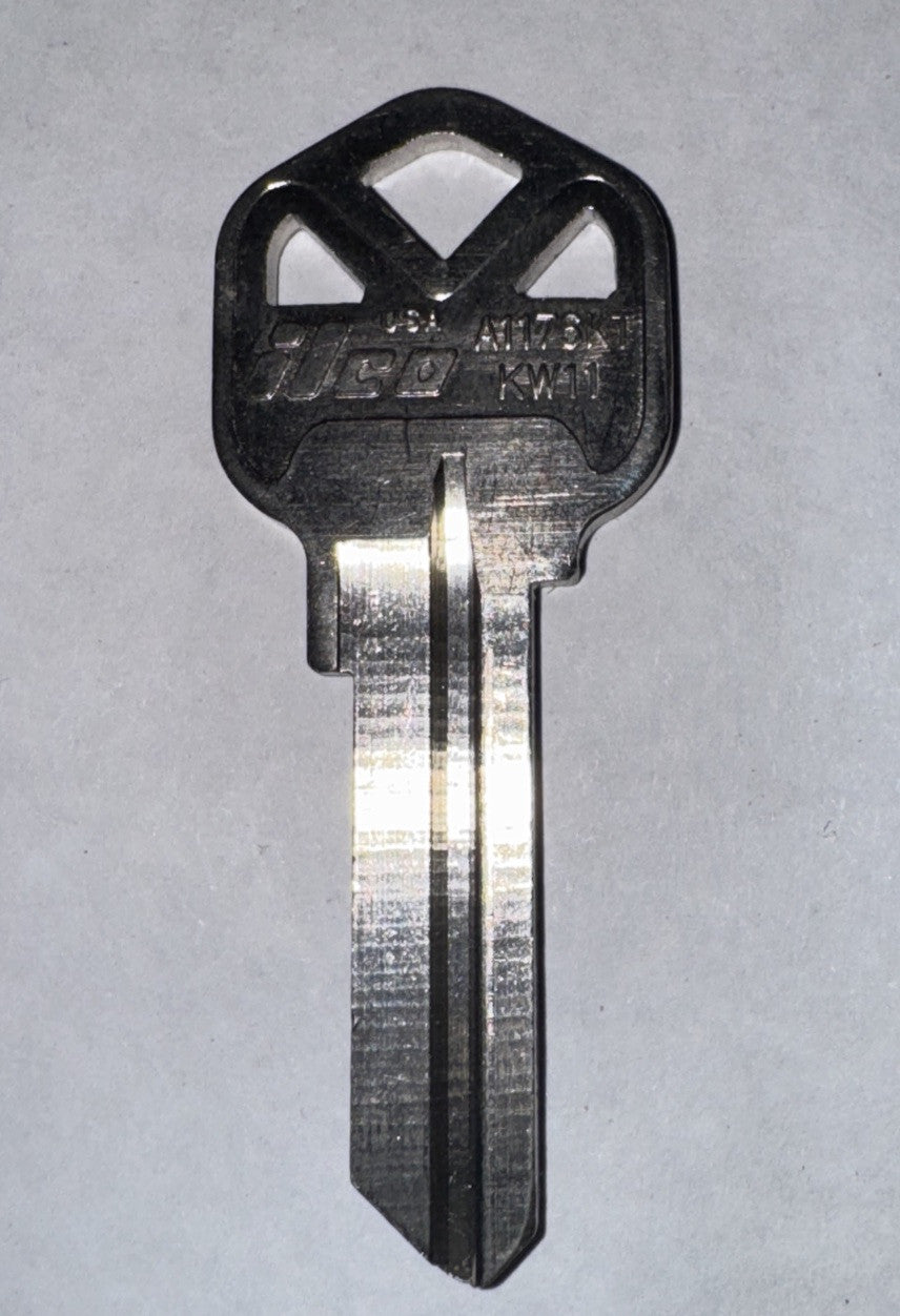 Ilco - KW11 - A1176KT - Kwickset - 6 Pin - Key Blank — photo 2