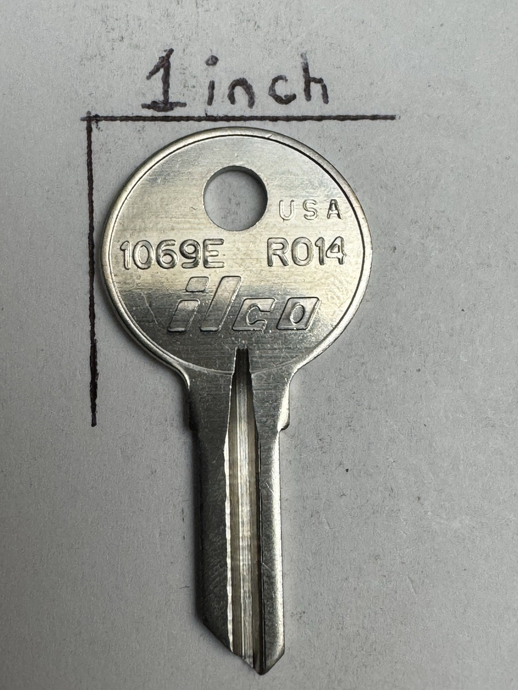 Ilco - R014 RO14 - 1069E - D8789 - Key Blank — photo 5