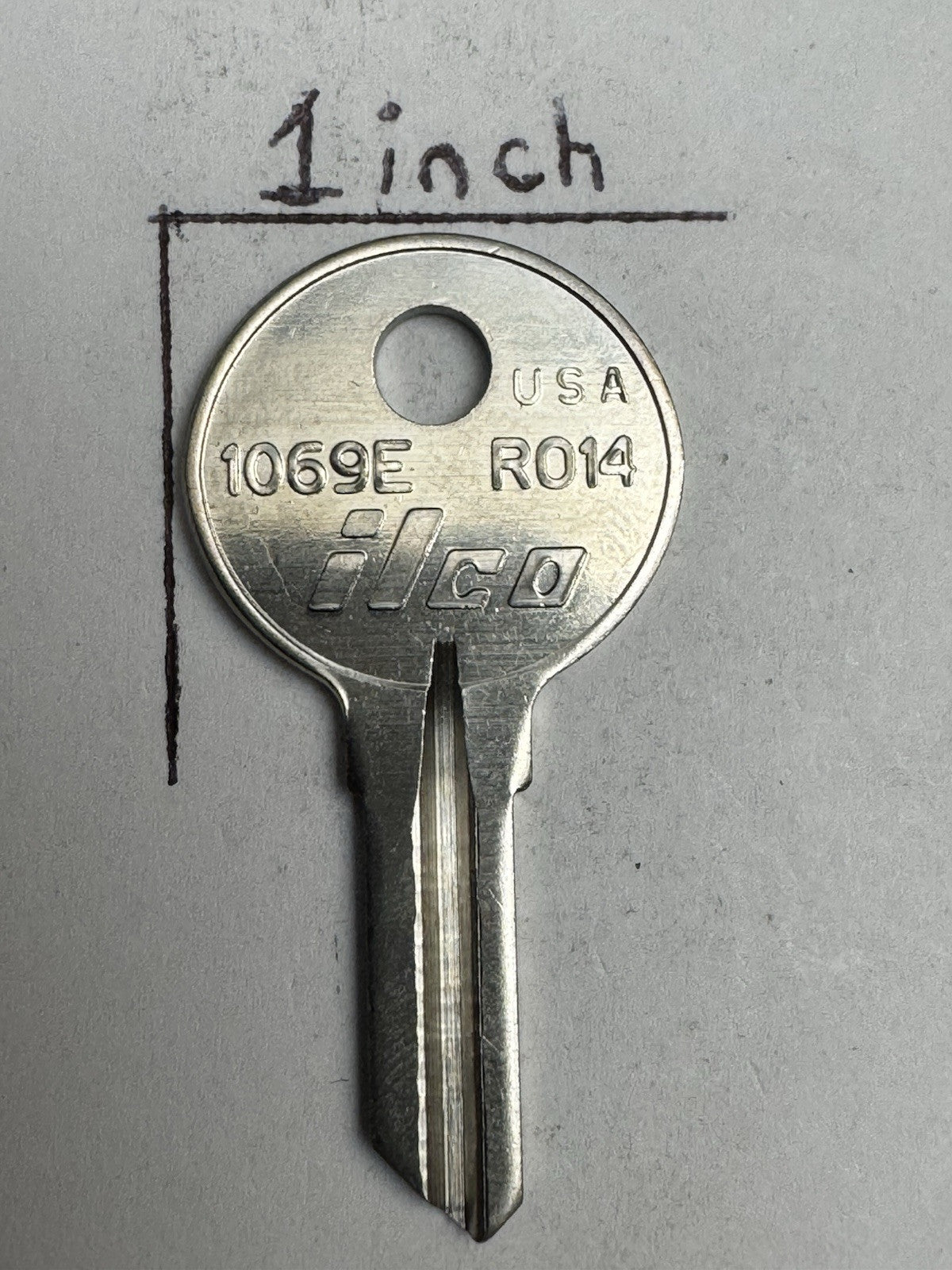 Ilco - R014 RO14 - 1069E - D8789 - Key Blank — photo 5