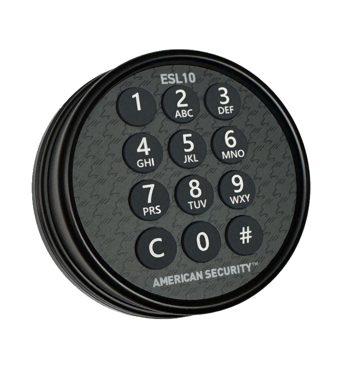 American Security - ESL10 ESL10XL - Lighted Keypad - Electronic Safe Lock Black — photo 2