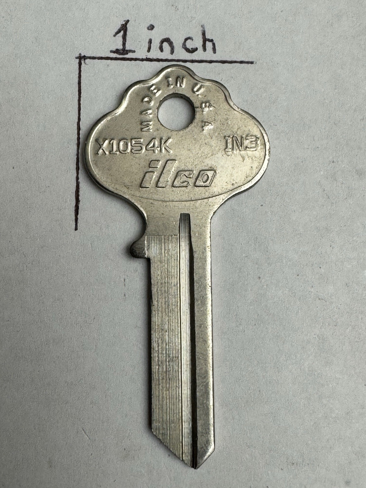 ILCO - X1054K - IN3 - Key Blank — photo 3