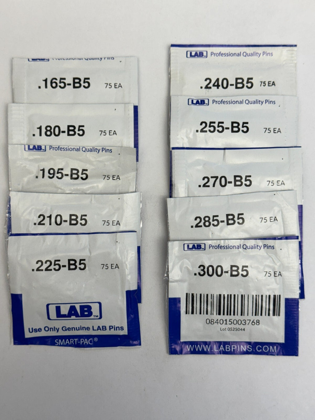 Lab Pins - 75ct ea - Lock Cylinder Pins - Schlage - All Sizes of Bottom Pins Kit — photo 1