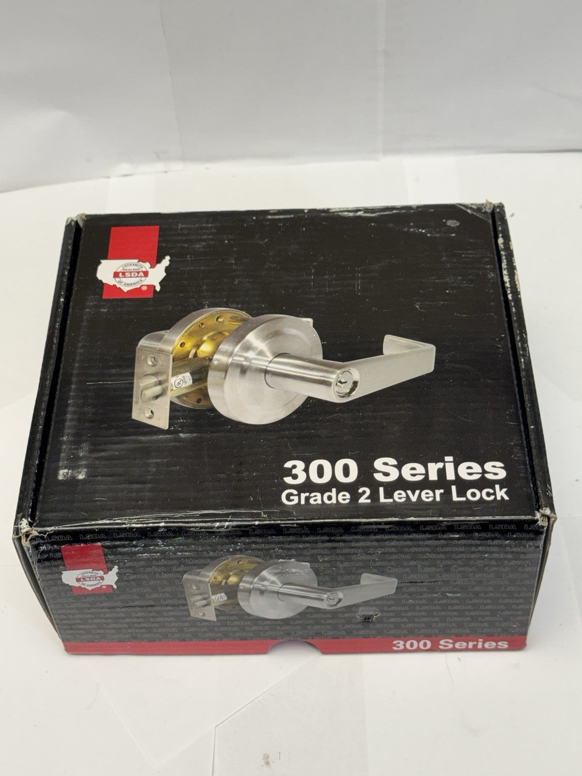 LSDA 300LE26D Schlage /4UL 300 Series Grade 2 Lever Door Knob Function Entrance — photo 1