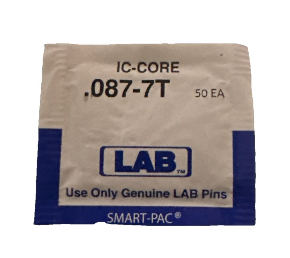 SFIC LAB IC Core - 7T -  .087 - Pins - BEST - FALCON - Top Pin - 50 Count — photo 1