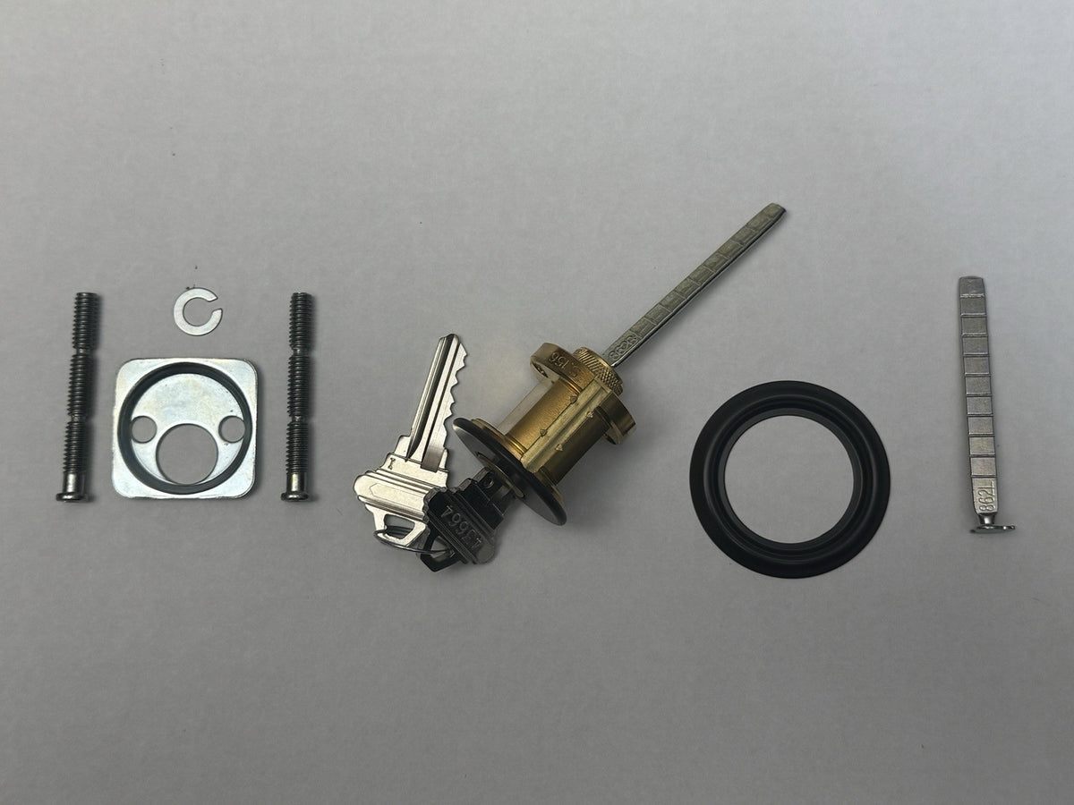 Rim Cylinder Lock - SC1 Schlage C - Brown 10B — photo 2