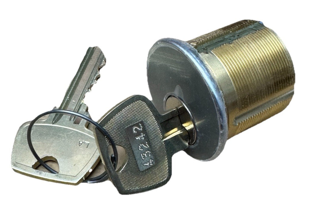 1 1/8” Mortise Cylinder - Sargent LA - Satin Chrome - Adams Rite & Standard Cam — photo 1