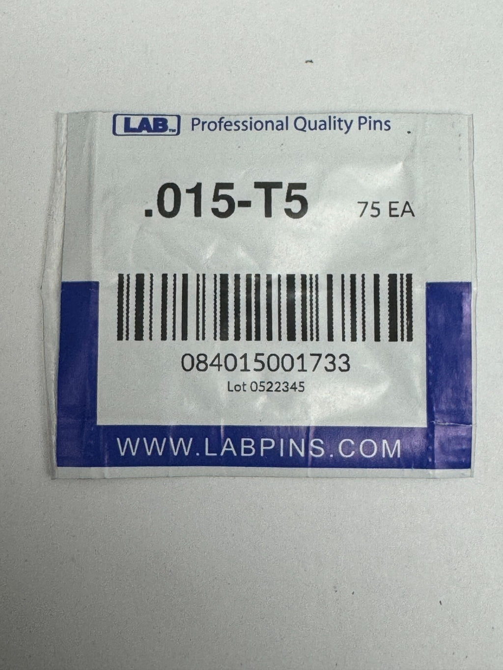 Lab Pins - 75ct - Lock Cylinder Pins - Master / Top Pin - .015 — photo 1