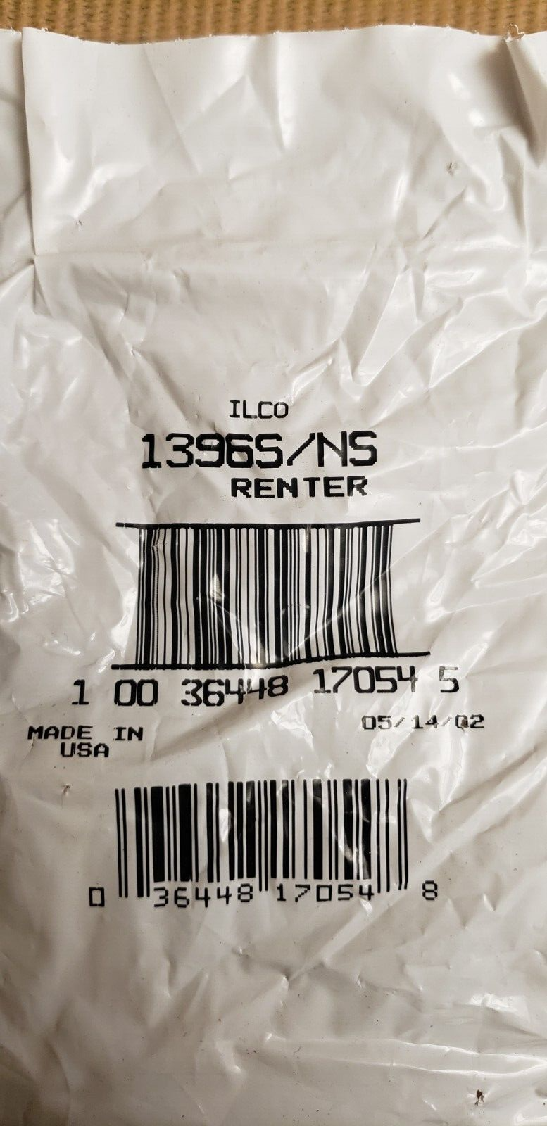 Ilco - 1396S / NS - Renter - Key Blank - KABA MAS SAFE DEPOSIT — photo 5