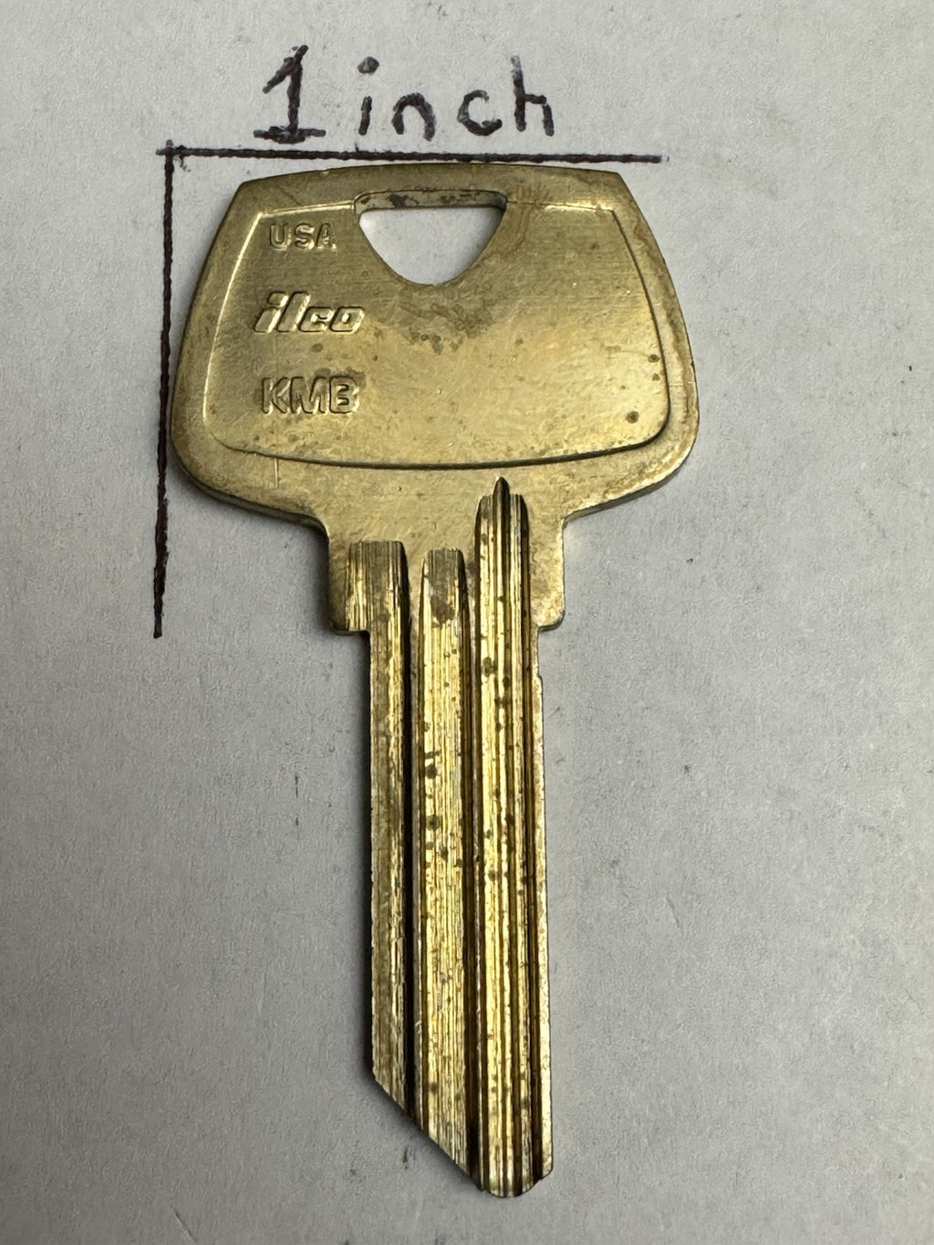 ILCO - KMB - N1007KMB - N 1007 KMB - 270LN - 5 Pin - Sargent Master - Key Blank — photo 5