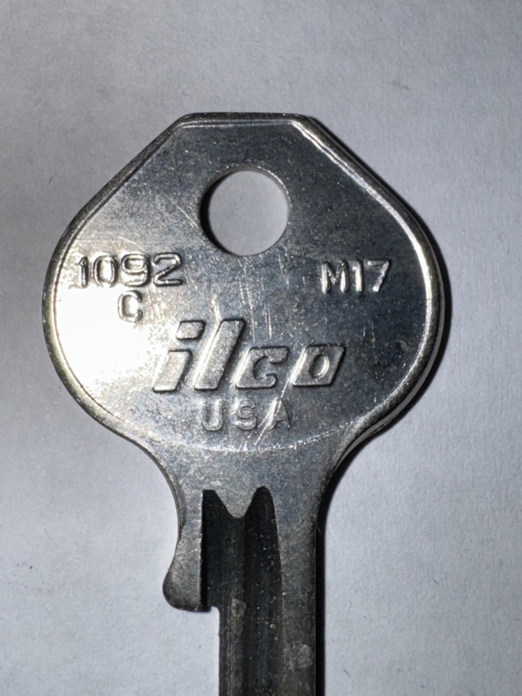 ILCO - 1092C - M17 - Master Padlock 17k - Key Blank — photo 4