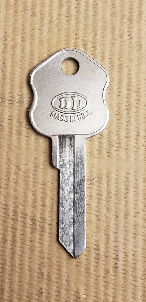 DL - SY3 Safe Deposit Box - USA - Key Blank - Vintage — photo 1