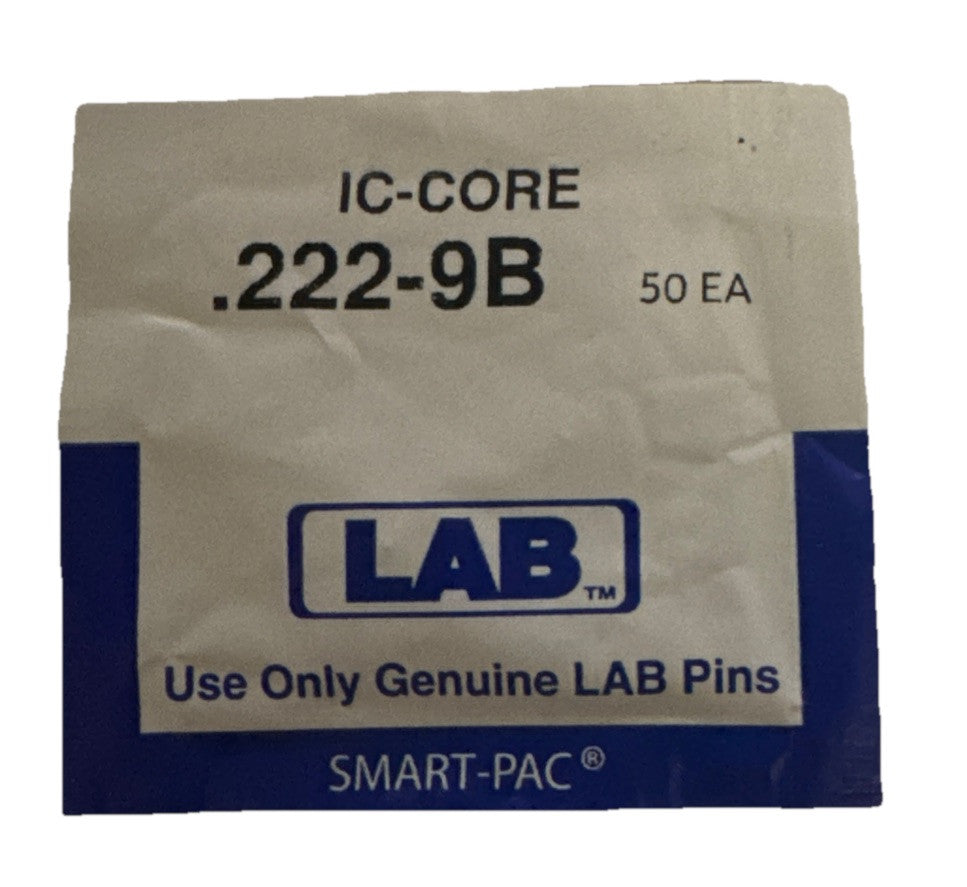 SFIC LAB IC Core - 9B -  .222 - Pins - BEST - FALCON - Bottom Pin - 50 Count — photo 1