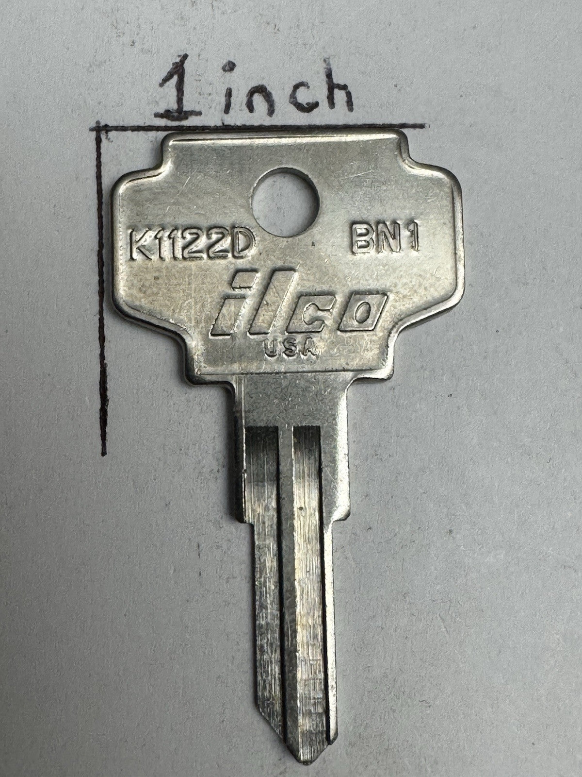Ilco - BN1 - K1122D - Bargman - Key Blank — photo 5