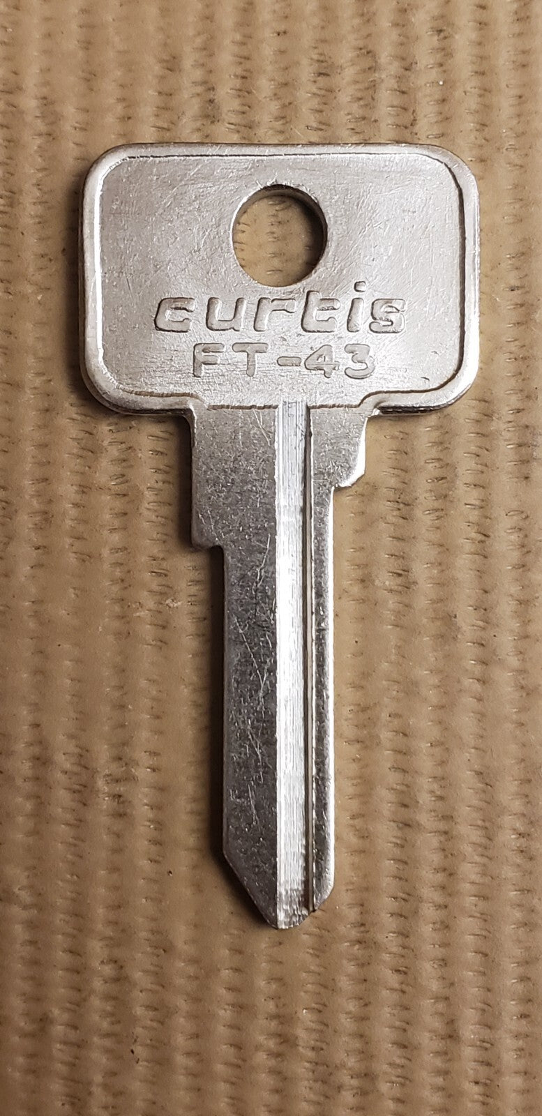 Curtis FT-43 - FT43 - X109 - FIAT ALFA ROMEO LAMBORGHINI - Key Blank — photo 1