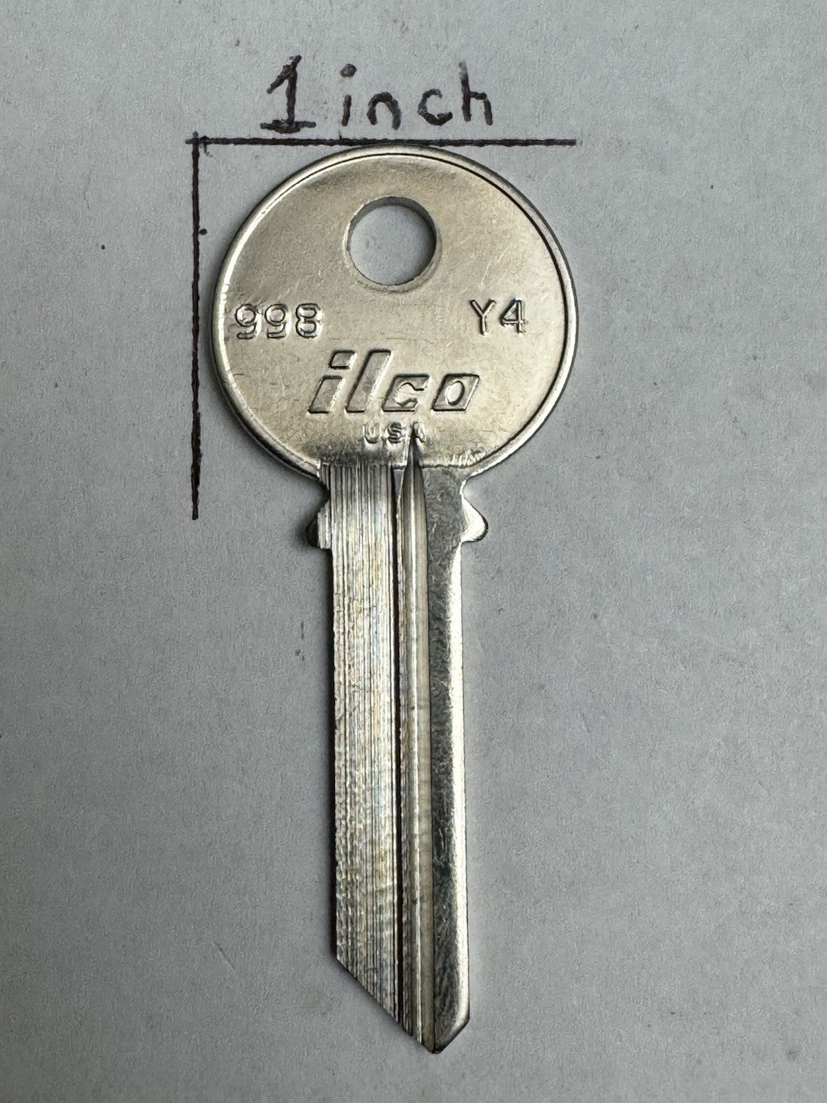 Ilco - Y4 - 998 - RN11GMK - Yale - Key Blank — photo 5