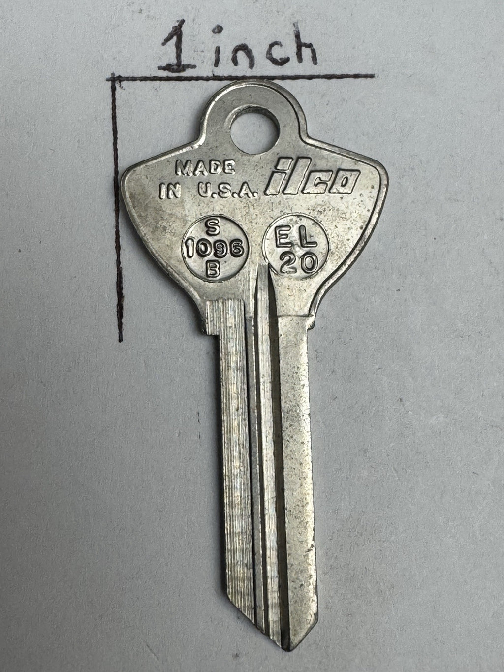Ilco - S1096B - EL20 - Key Blank — photo 5