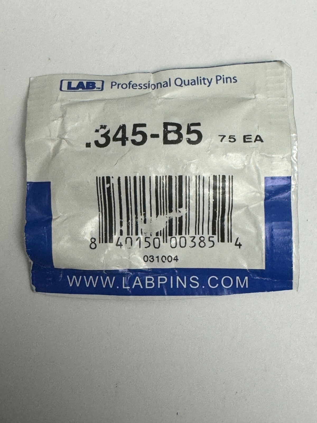 Lab Pins - 75ct - Lock Cylinder Pins - Bottom Pin - .345 Purple — photo 1